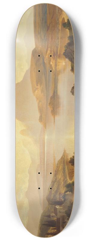 Albert Zimmermann - Lago di Lugano 8.25 inch art skate deck