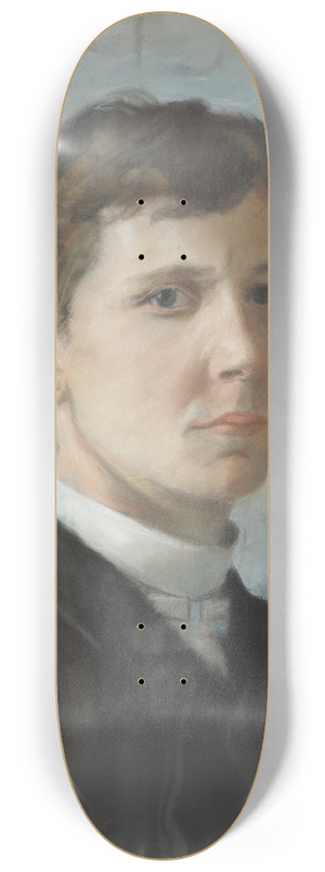 Bernhard sterman - Self-portrait 8.25 inch art skate deck