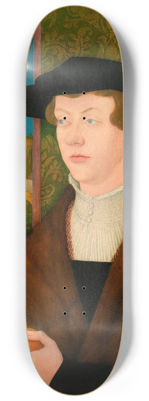 Bernhard Strigel - Bildnis Hans Rott 8.25 inch art skate deck