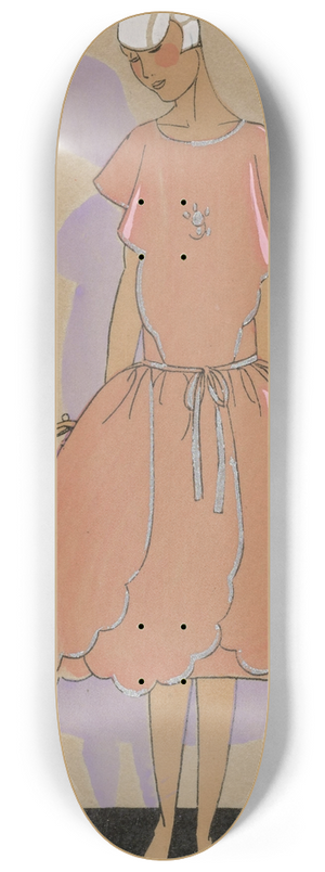 Bertaux - Cration Paul POIRET  ROSERAIE 8.25 inch art skate deck