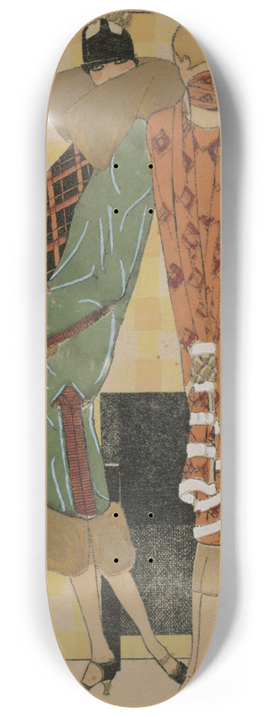 Bertaux - ELGANCES. 8.25 inch art skate deck