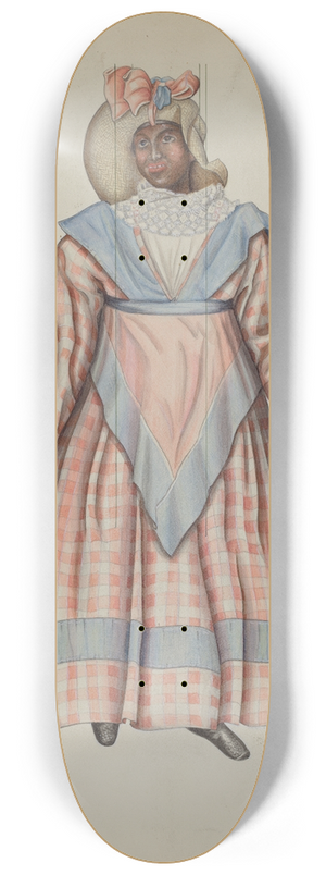 Bertha Semple - Puppet  Liza 8.25 inch art skate deck