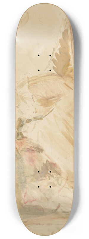 Berthe Morisot - La Broderie 8.25 inch art skate deck