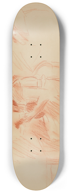 Berthe Morisot - La Mandoline 8.25 inch art skate deck