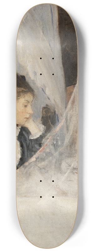 Berthe Morisot - The Cradle 8.25 inch art skate deck
