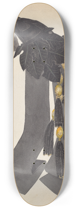 Bessie Forman - Headdress 8.25 inch art skate deck