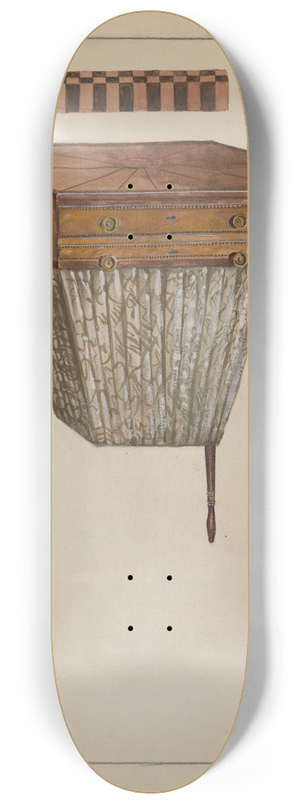 Bessie Forman - Sewing Table 8.25 inch art skate deck