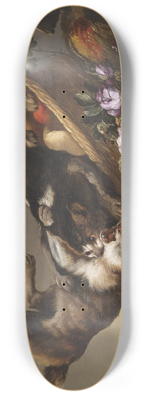 Frans Snyders - Kmpfende Katzen 8.25 inch art skate deck