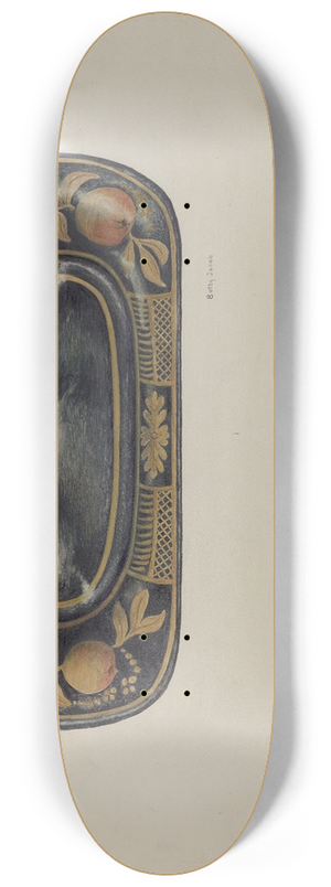 Betty Jacob - Toleware Tray 8.25 inch art skate deck