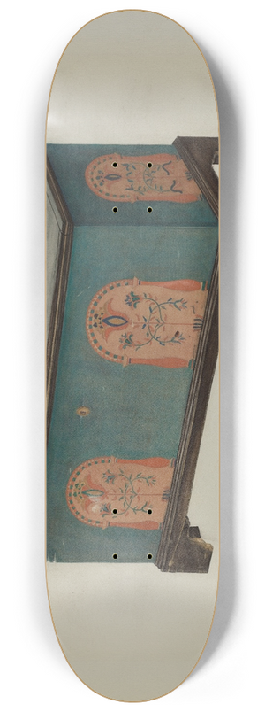 Betty Jean Davis - Pa. German Chest 8.25 inch art skate deck
