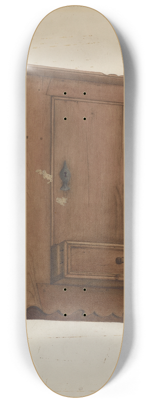 Betty Jean Davis - Wall Cabinet 8.25 inch art skate deck