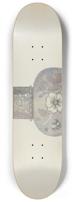 Beulah Bradleigh - Pewter Spoon Holder 8.25 inch art skate deck