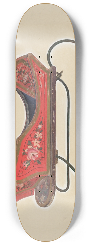 Beverly Chichester - Doll Sleigh 8.25 inch art skate deck