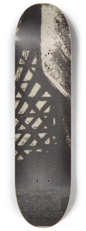 Blanche Grambs - Coal breakers 8.25 inch art skate deck