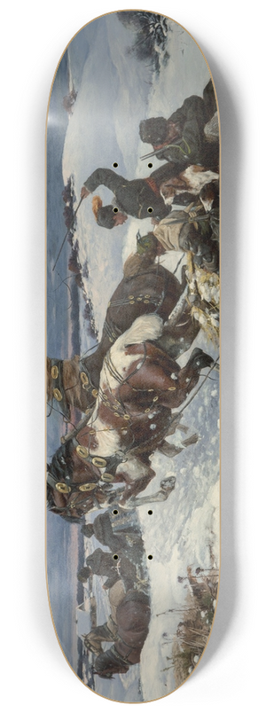 Bohdan von Kleczynski - Return from the hunt 8.25 inch art skate deck