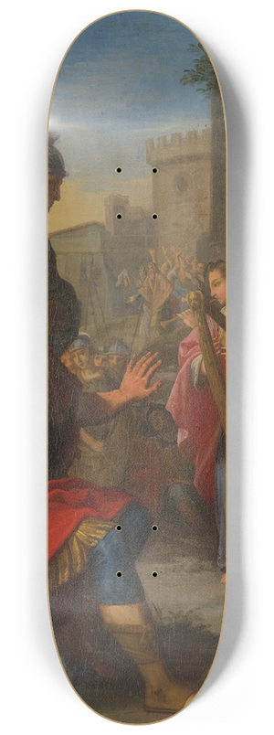 Bolognese School - Jephthah And His Daughter 8.25 inch art skate deck