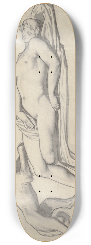 Bonaventura Genelli - The dead Adonis 8.25 inch art skate deck
