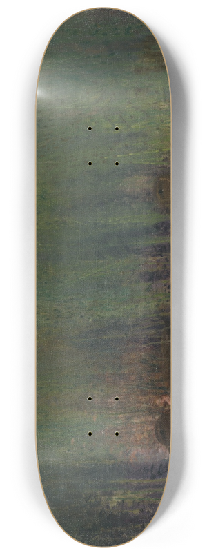 Bruno Liljefors - Wild Ducks in Horse-Tail 8.25 inch art skate deck