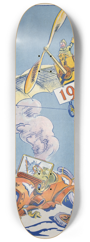 Bryant Baker - The old and the new 8.25 inch art skate deck