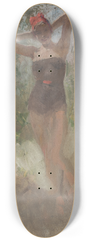 Brynolf Wennerberg - Badende 8.25 inch art skate deck