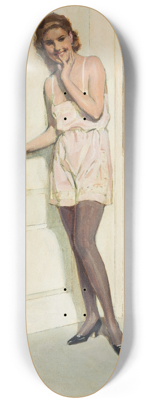 Brynolf Wennerberg - In Erwartung 8.25 inch art skate deck