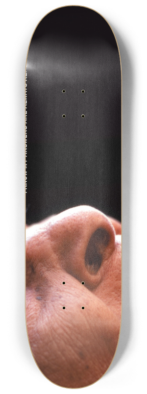 Bureau of the Census - Alaska Native Confidentiality Poster 8.25 inch art skate deck