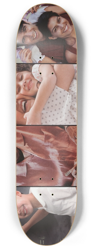 Bureau of the Census - Latino Awareness Poster 8.25 inch art skate deck