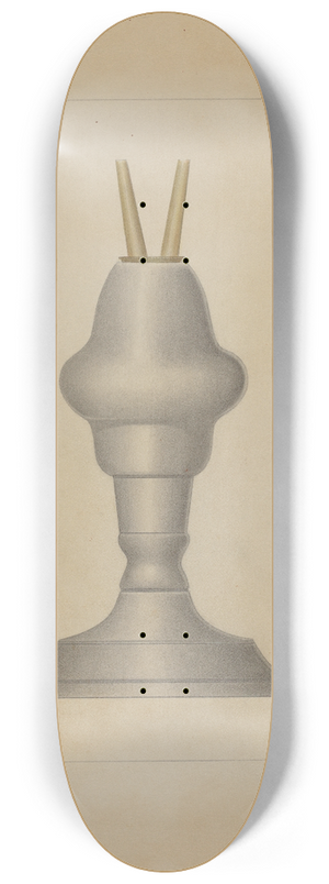 Burton Ewing - Lamp 8.25 inch art skate deck
