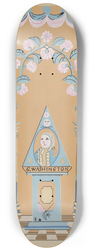 Burton Ewing - Wall Paper and Border 8.25 inch art skate deck
