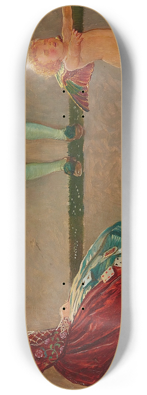 Byam Shaw - Cupid And Campaspe 8.25 inch art skate deck