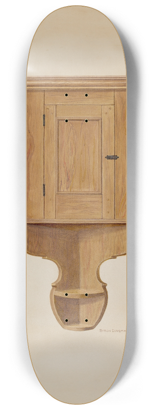 Byron Dingman - Corner Cupboard 8.25 inch art skate deck