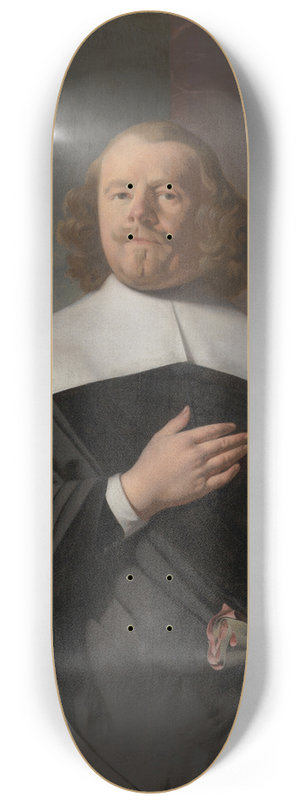 Caesar Van Everdingen - Portrait of Cornelis Jacobsz. Groot 8.25 inch art skate deck