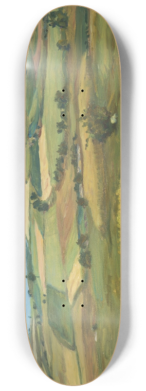 Frantiek Kavn - Mountain Fields 8.25 inch art skate deck
