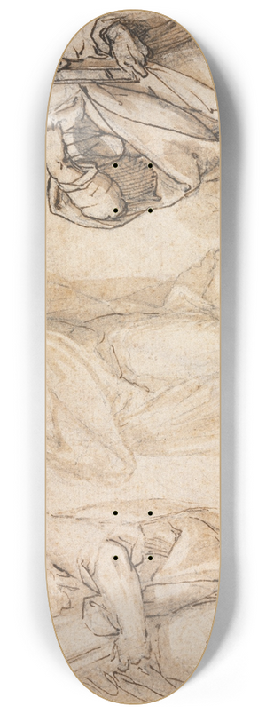 Camillo Procaccini - The Transfiguration (recto) 8.25 inch art skate deck