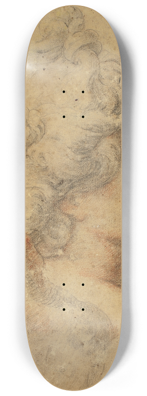 Camillo Procaccini - Womans Profile to Right 8.25 inch art skate deck