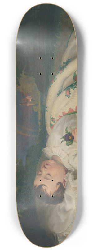 Frantiek Klimkovi - A child in the country 8.25 inch art skate deck