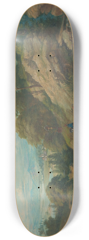 Frantiek Klimkovi - Hussars on a patrol 8.25 inch art skate deck