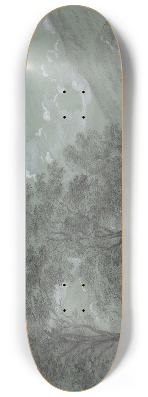Cantius Dillis - Landscape near Ruhpolding 8.25 inch art skate deck