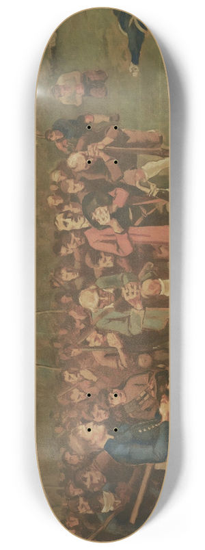 Albin Egger Lienz - Ave Maria Nach Der Schlacht Am Bergisel (Prayer After The Battle Of Bergisel) 8.25 inch art skate deck
