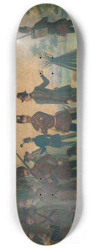 Frantiek Klimkovi - Pri odpoinku na pochode 8.25 inch art skate deck