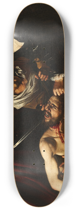 Caravaggio - Judith Beheading Holofernes 8.25 inch art skate deck