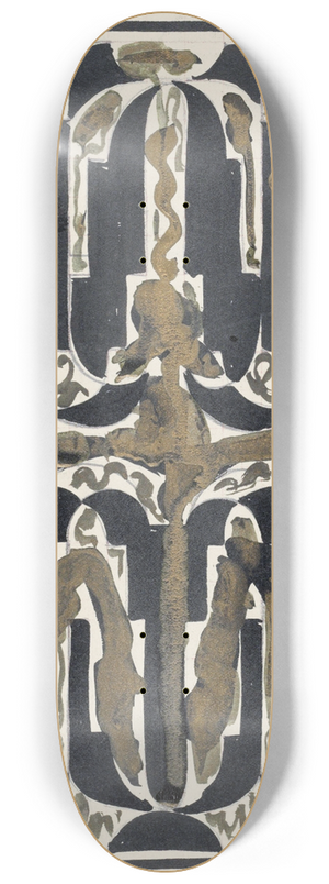 Carel Adolph Lion Cachet - Decoratief ontwerp 8.25 inch art skate deck