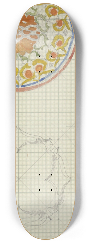 Carel Adolph Lion Cachet - Drie ontwerpen voor een bord 8.25 inch art skate deck