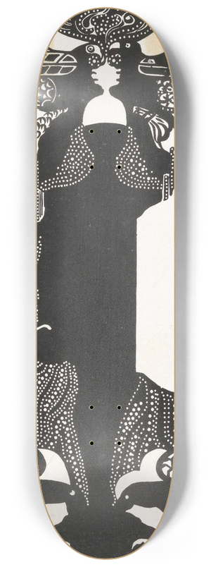 Carel Adolph Lion Cachet - Ex libris van Christelijke Jongemannen Vereeniging Excelsior 8.25 inch art skate deck