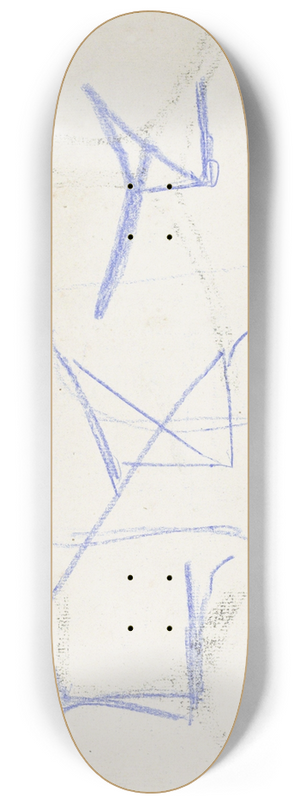 Carel Adolph Lion Cachet - Stoelen 8.25 inch art skate deck