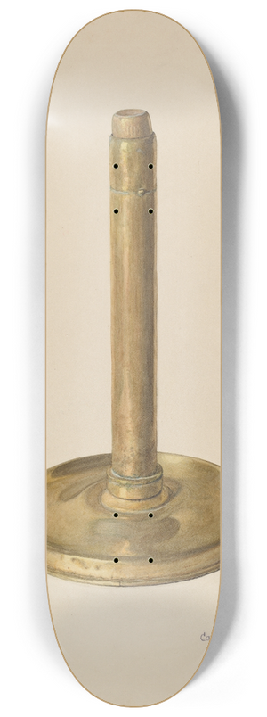 Carl Buergerniss - Candlestick 8.25 inch art skate deck