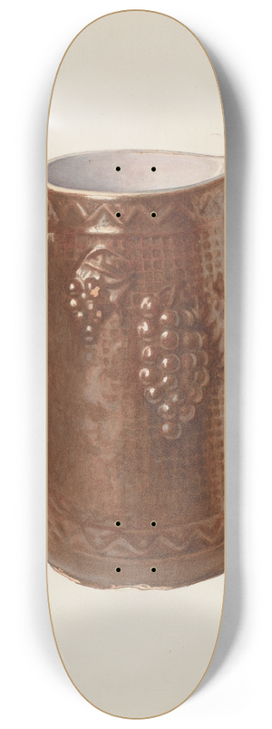 Carl Buergerniss - Pitcher 8.25 inch art skate deck