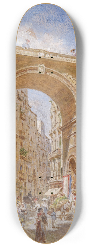 Franz Alt - Neapel Chiaia-Brcke 8.25 inch art skate deck