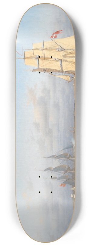Carl Dahl - Lissabons rhed 8.25 inch art skate deck