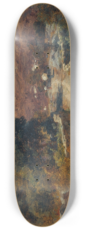 Carl Eduard Onken - Strae von Mattuglie 8.25 inch art skate deck